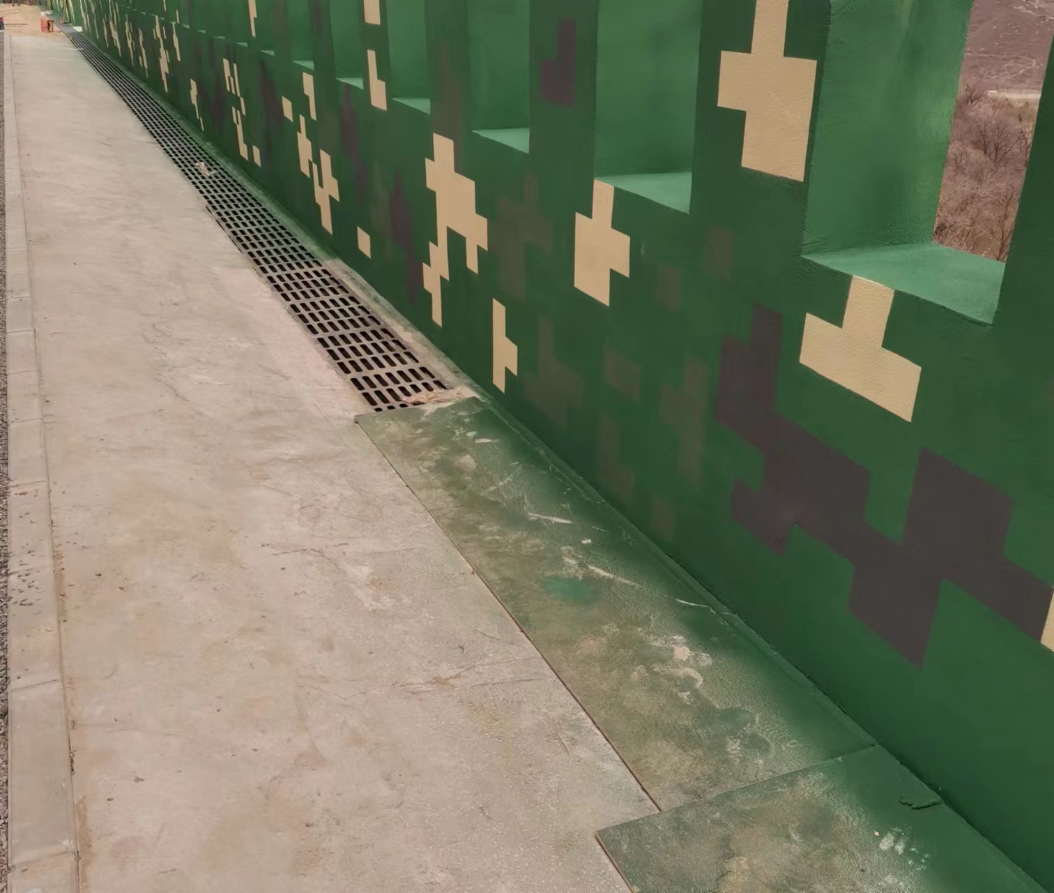 巴中围墙迷彩喷涂,数迷彩漆