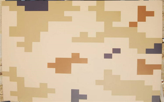 巴中荒漠迷彩漆喷涂